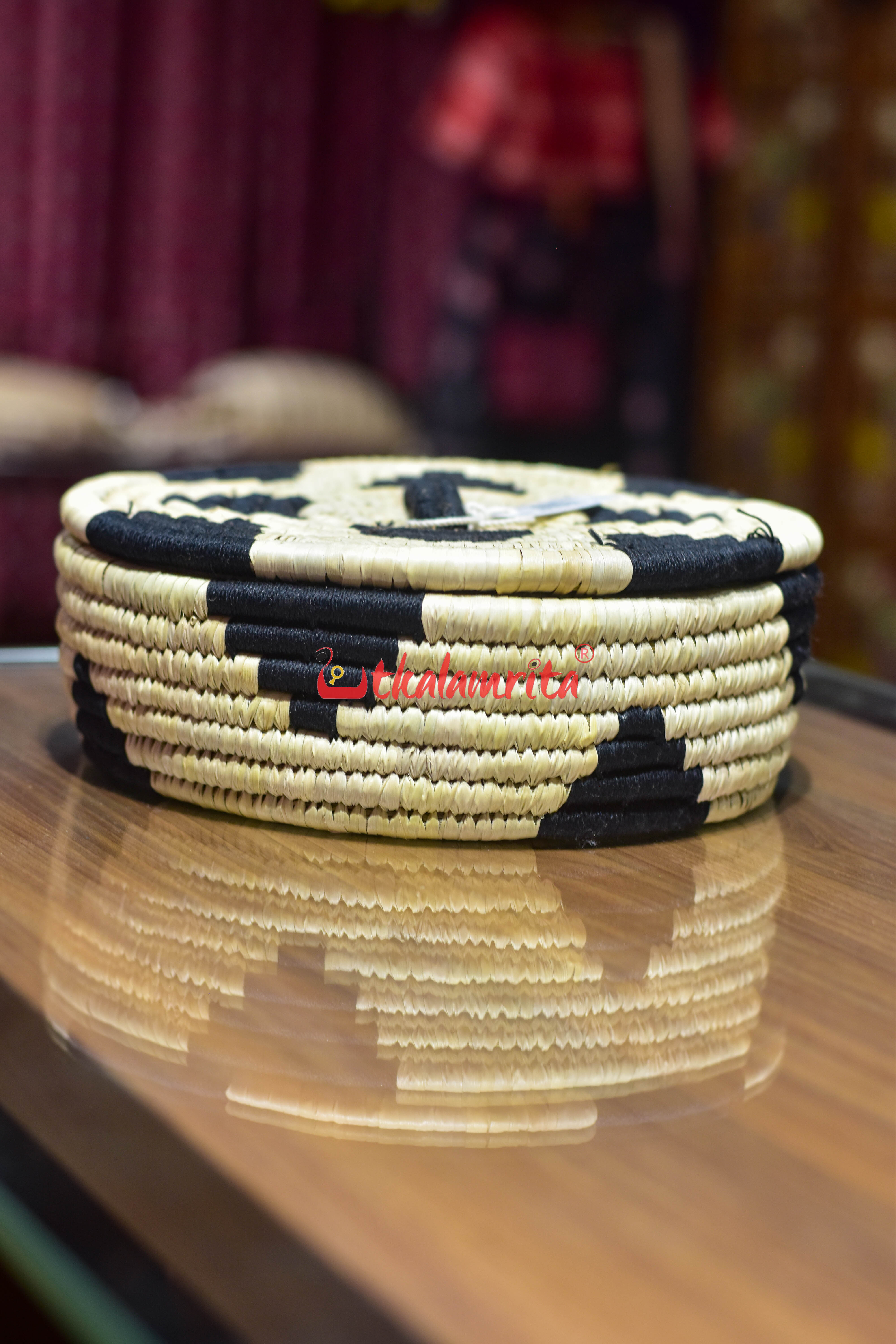 Leo Sabai Grass Roti Box (Black)