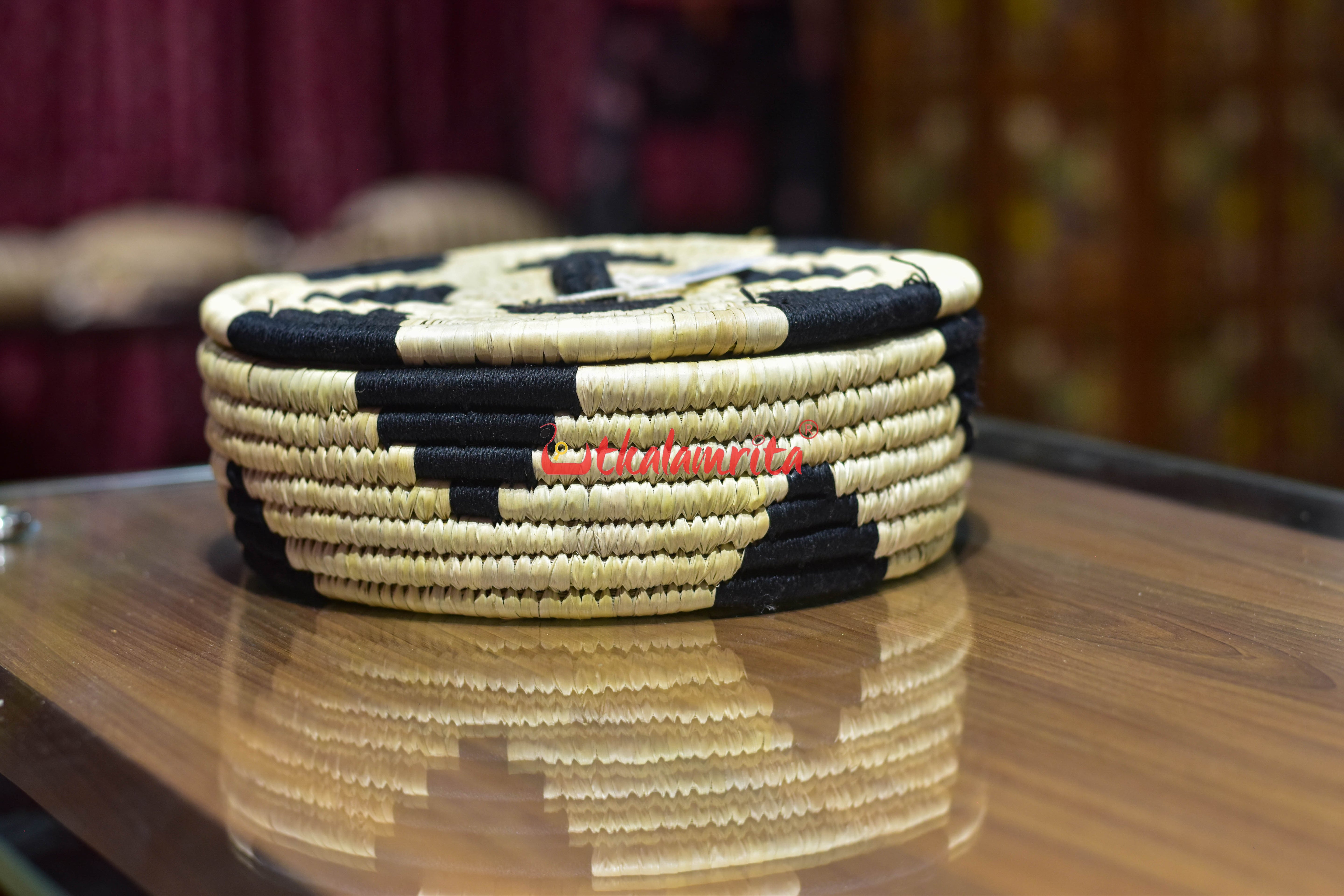 Leo Sabai Grass Roti Box (Black)