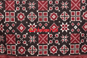 Pochampally Style Pasapali Sambalpuri Cotton Saree