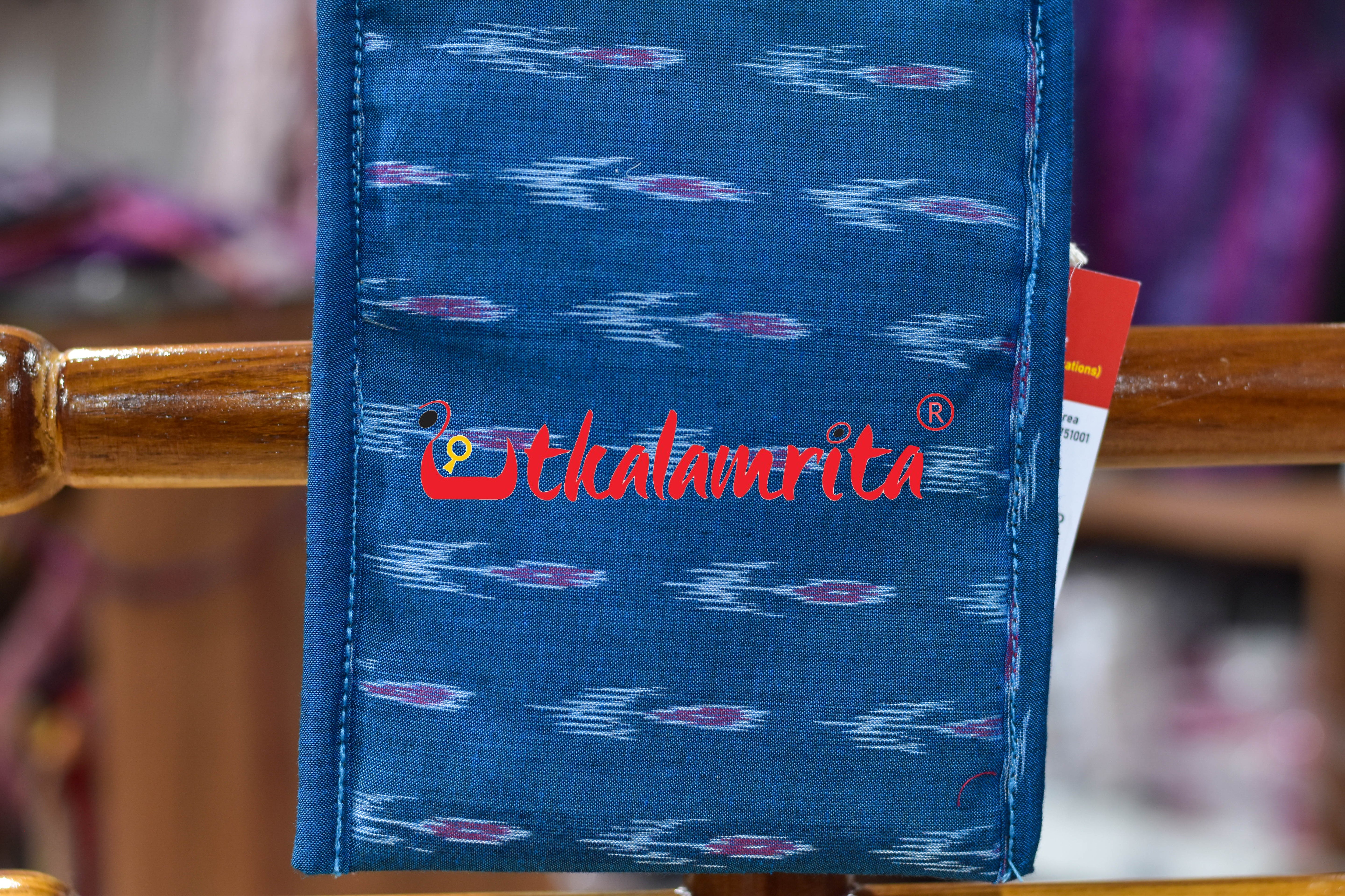 Prussian Blue Labanga Bandha Mobile Sling Bag