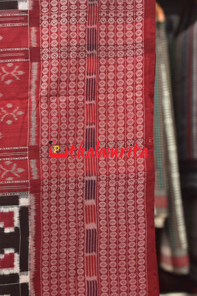 Pochampally Style Pasapali Sambalpuri Cotton Saree