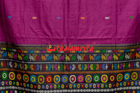 Black Rani Dolabedi Gopalpur Tussar Saree