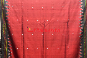 Laal Dongria Silk Saree