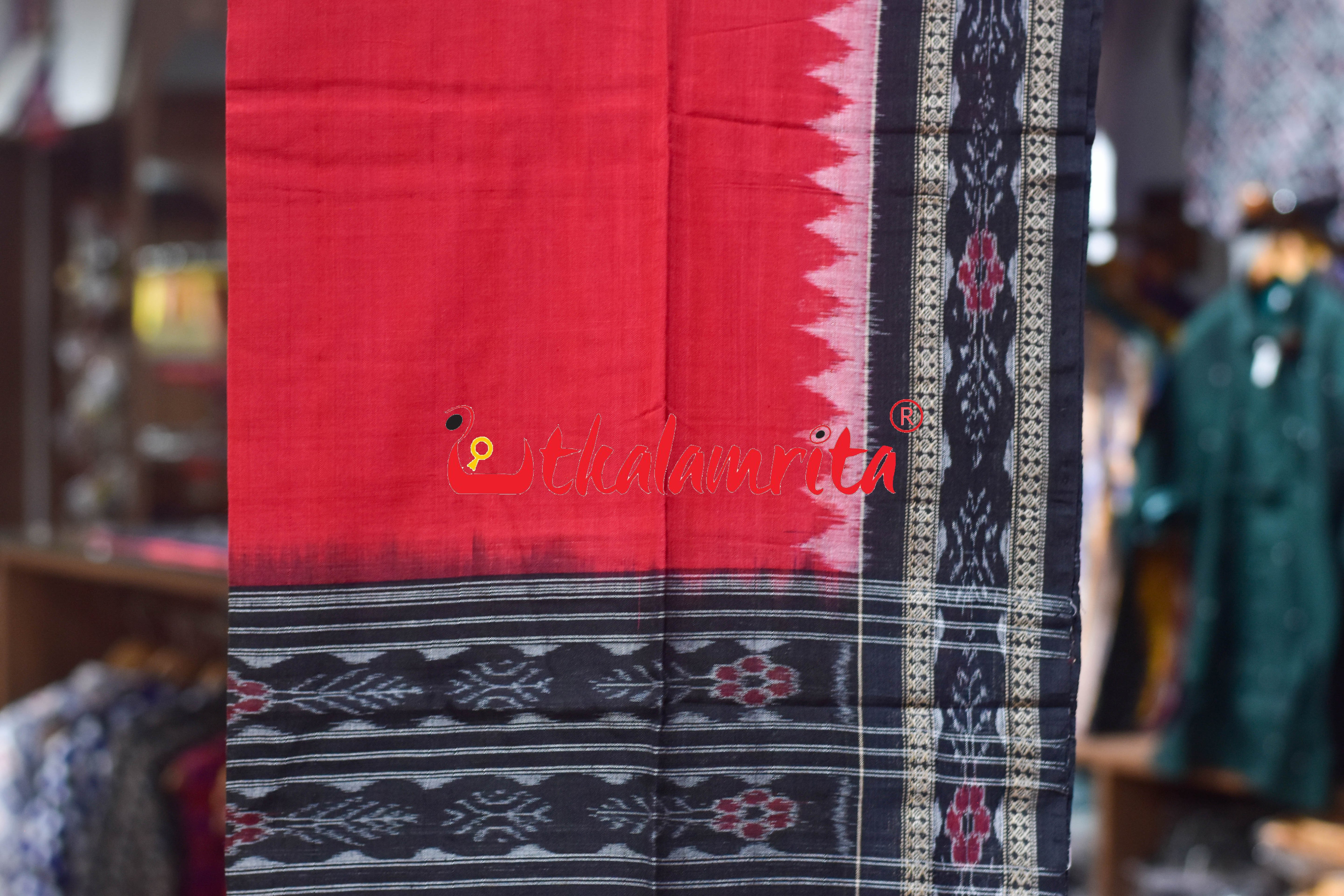 Rust Diamond Body Cotton Dress Set