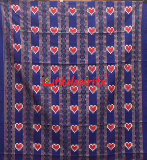 Lining Bandha Heart Sakta Pasapali Sambalpuri Dress Set