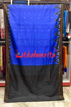 Electric Blue Dongria Silk Saree