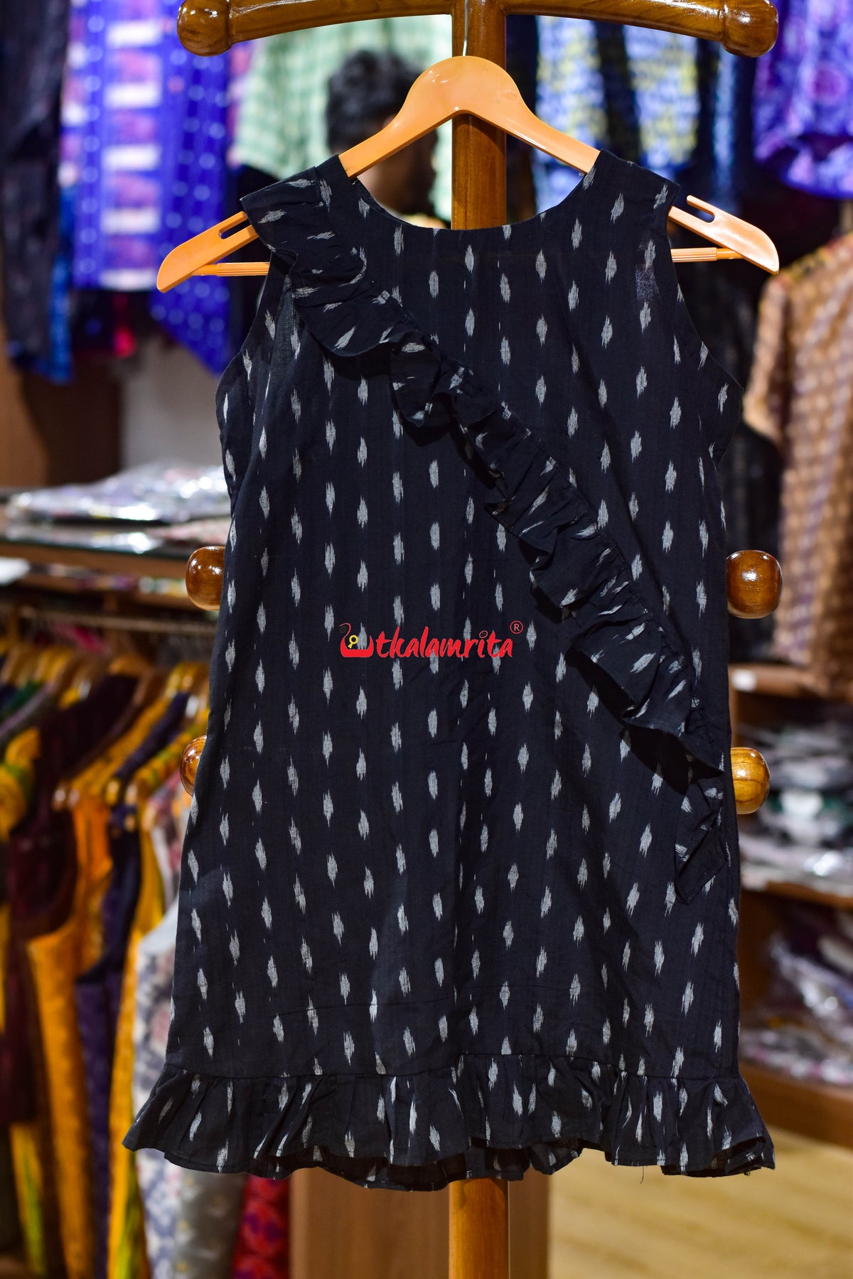 Black Dots (Kid's Frock)