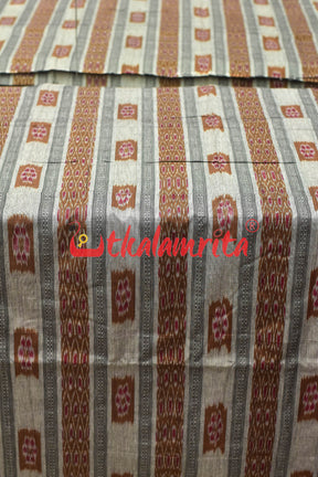 Grey Brown Bandha with Rudraksha (Fabric)