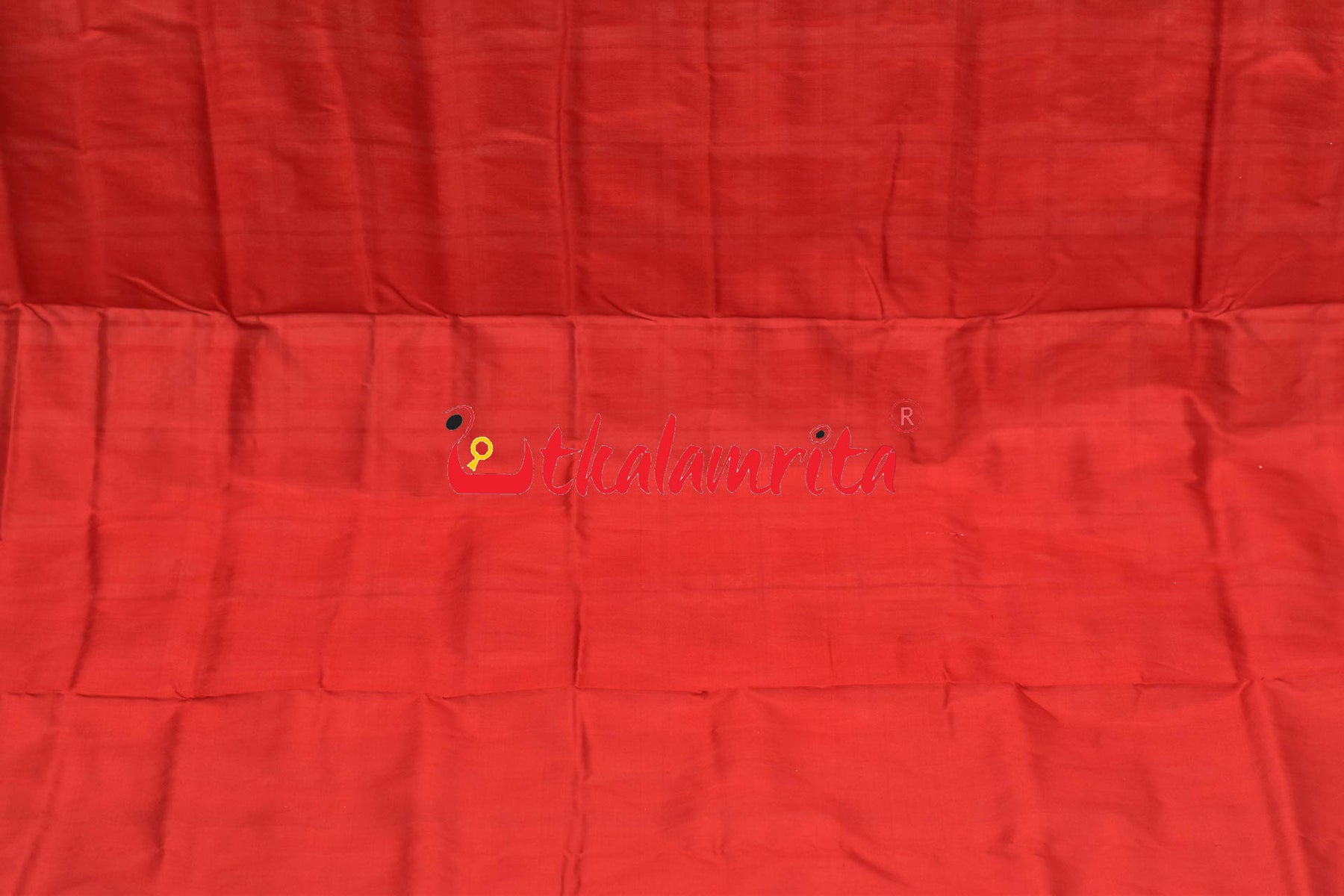 Mini Aswini White Red Sambalpuri Silk Saree