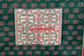 Box Computer Green Khandua Cotton Saree