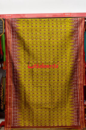Maina Dhanpatri Khandua Silk Saree