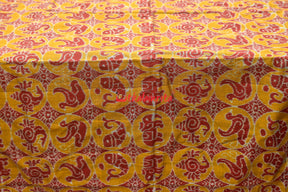 Golden Macha Hansa Sambalpuri Cotton (Fabric)