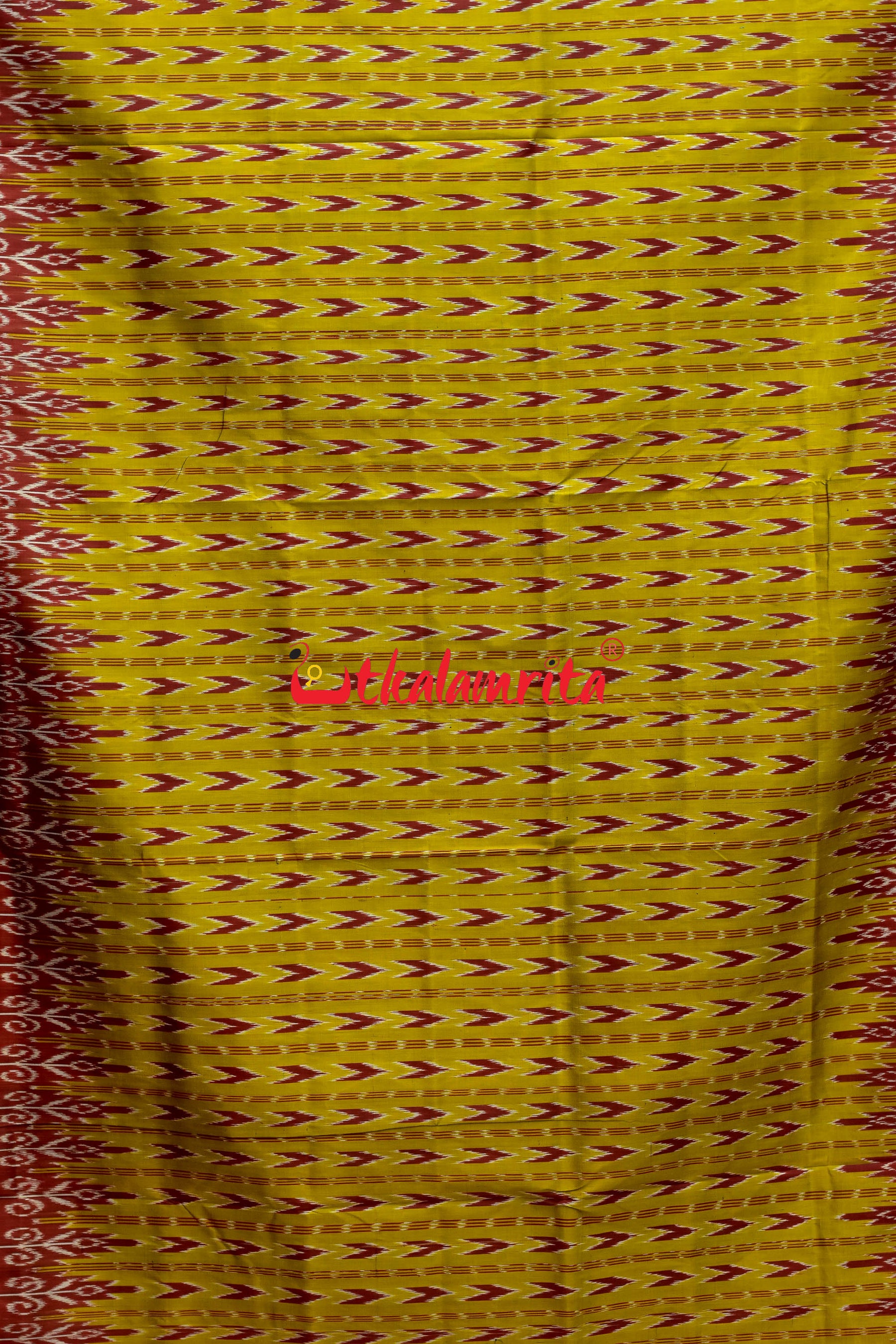 Maina Dhanpatri Khandua Silk Saree