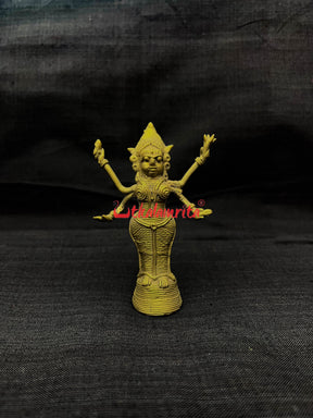 Small Goddess Dhokra Showpiece