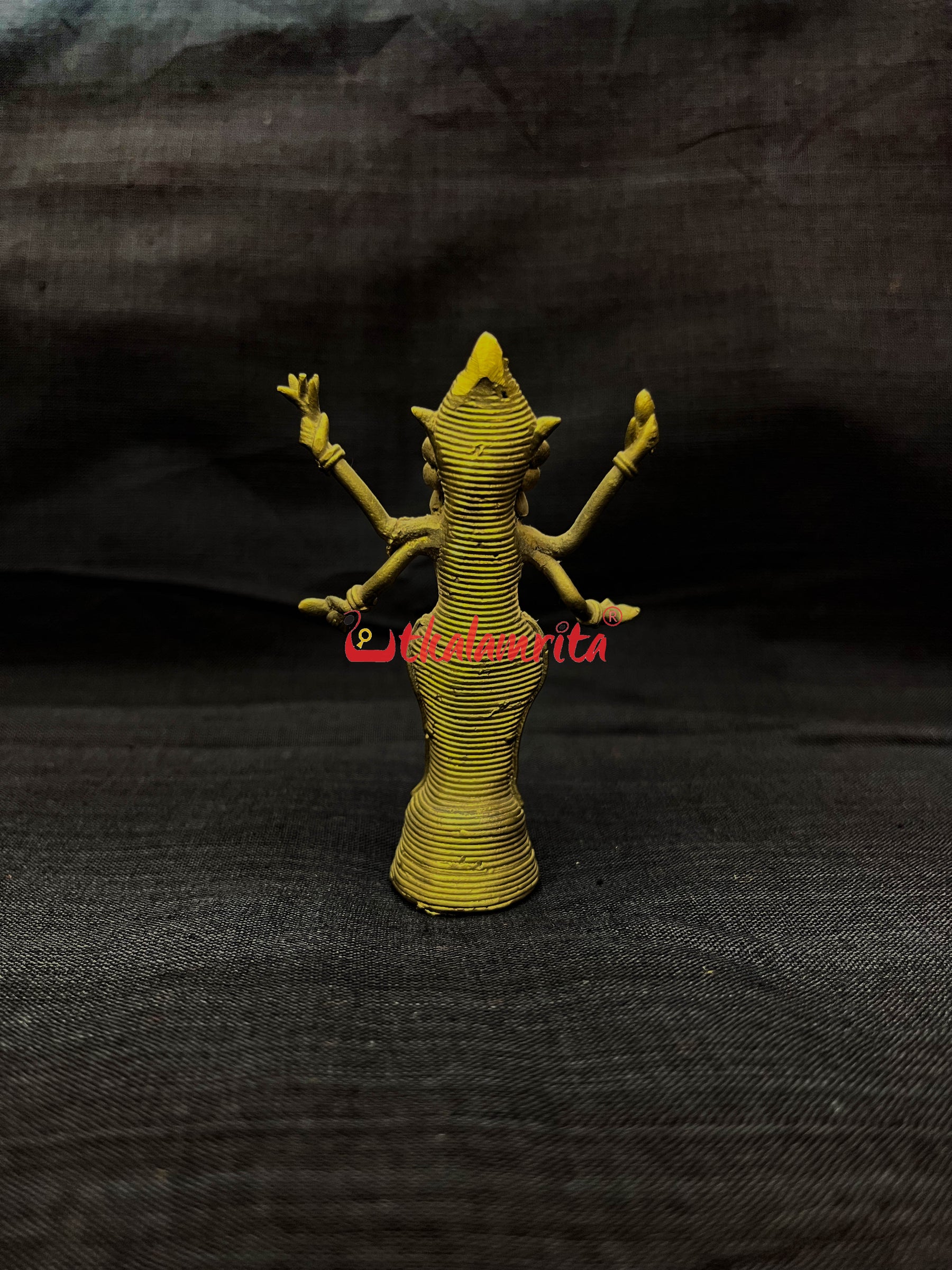 Small Goddess Dhokra Showpiece