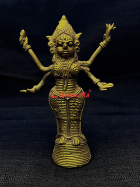 Small Goddess Dhokra Showpiece