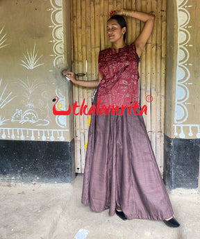 Shubha Shankha (Long Skirt Tie-up Set)