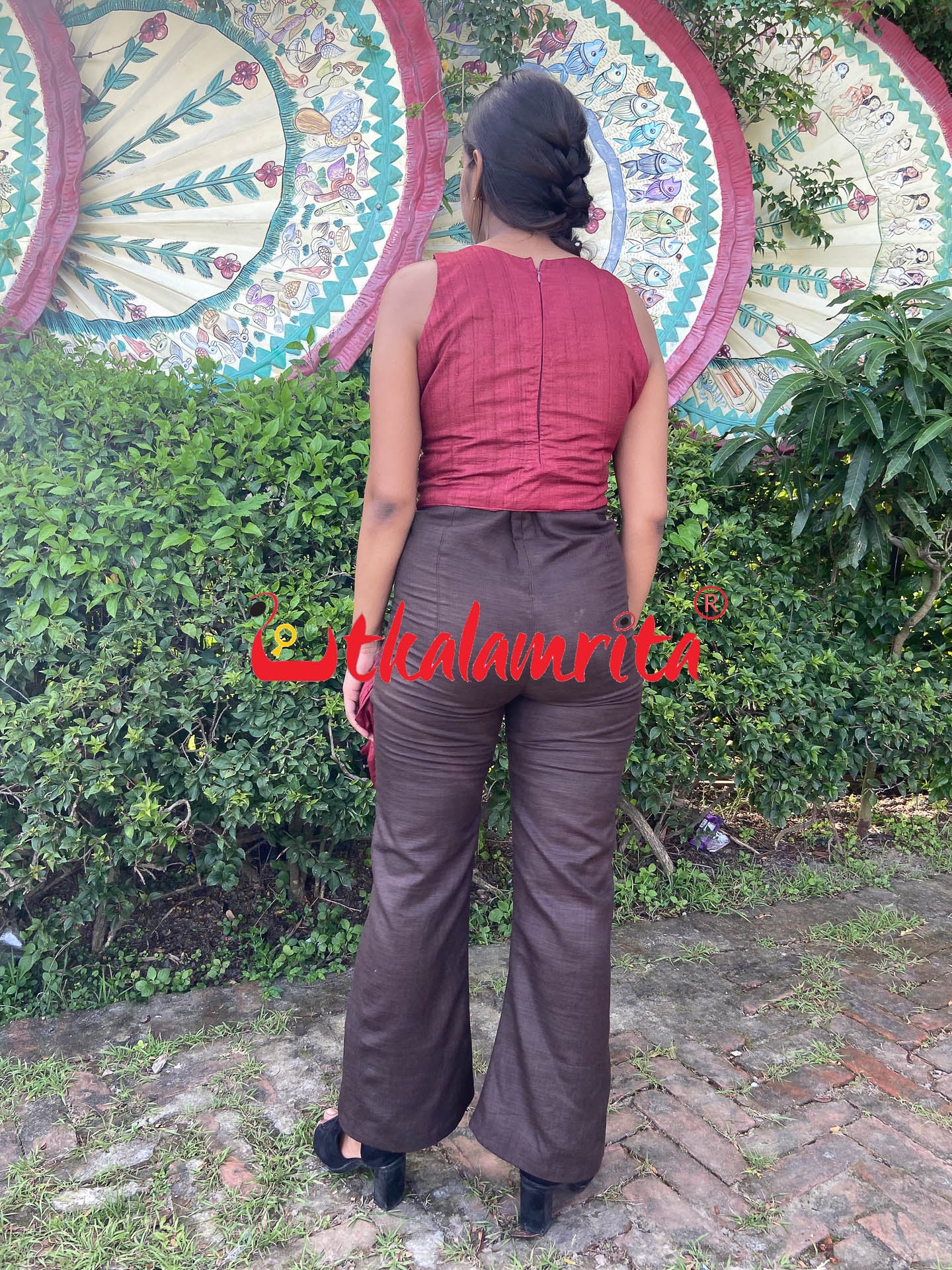 Purna Patra (Asymmetrical Jumpsuit Set)