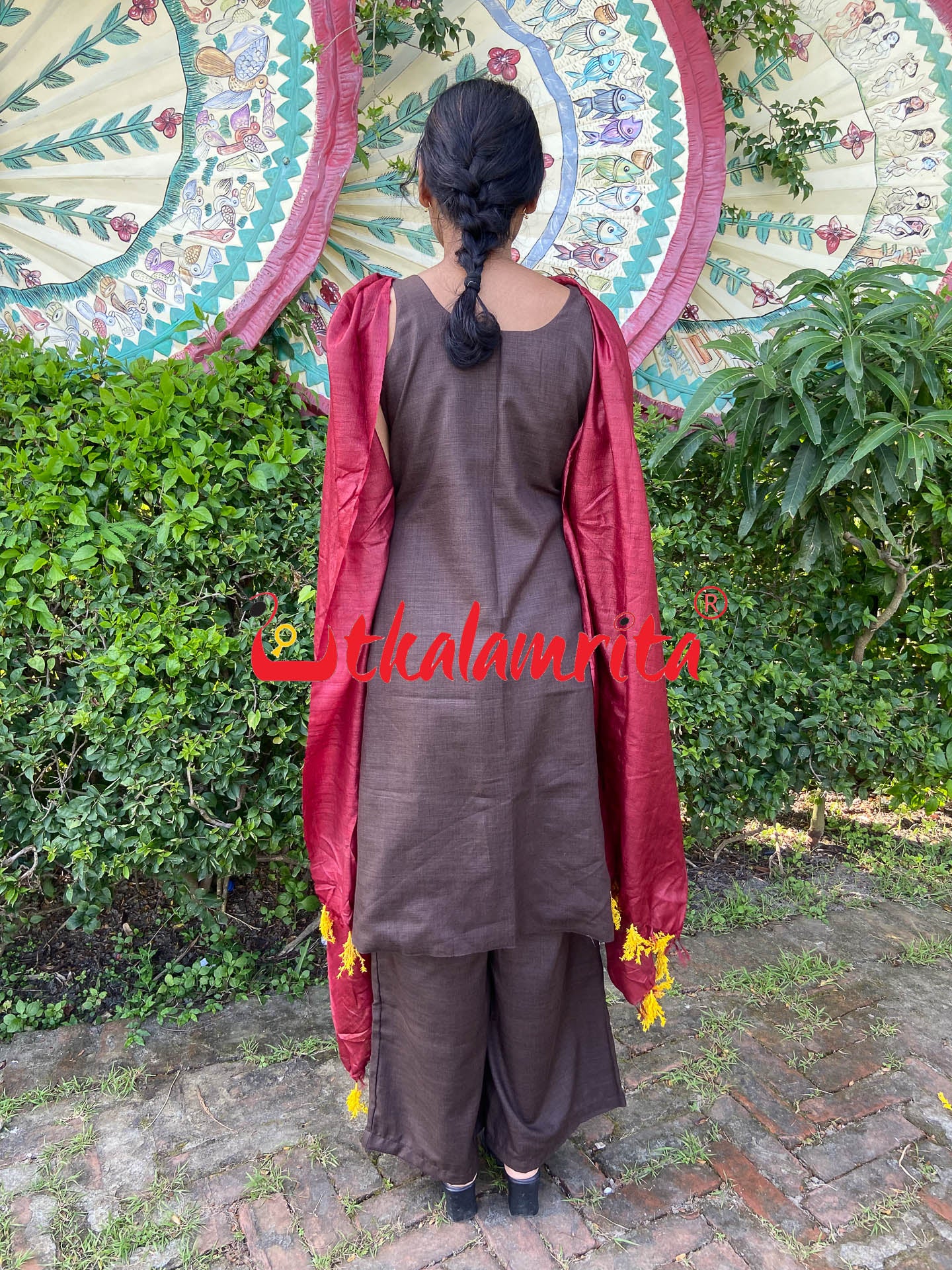 Divine Kura (Designer Kurta with Dupatta Set )