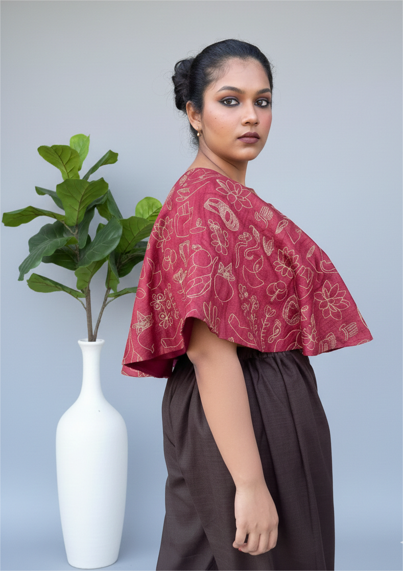 Lakshmi's Blessing (Poncho Set)