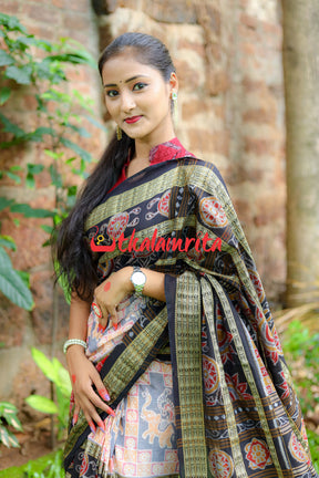 Dancers Exclusive Sambalpuri Cotton Saree