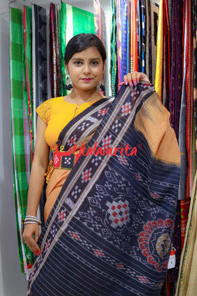 Badami Pasapali Kumbha Cotton Saree