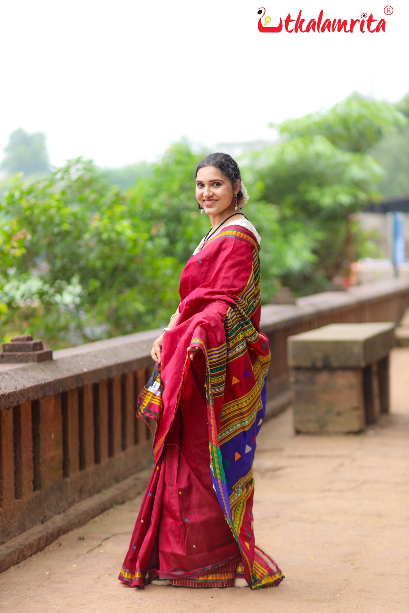 Rani Dongria Silk Saree