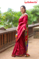 Rani Dongria Silk Saree