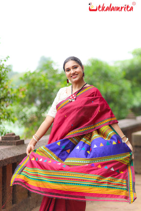 Rani Dongria Silk Saree