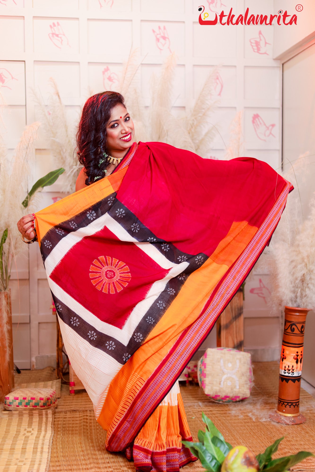 Sachipar With Kathifera Sambalpuri Cotton Saree