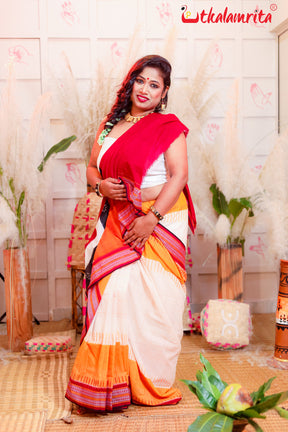 Sachipar With Kathifera Sambalpuri Cotton Saree