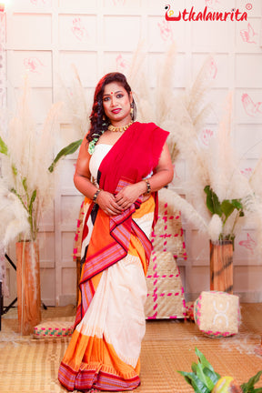 Sachipar With Kathifera Sambalpuri Cotton Saree