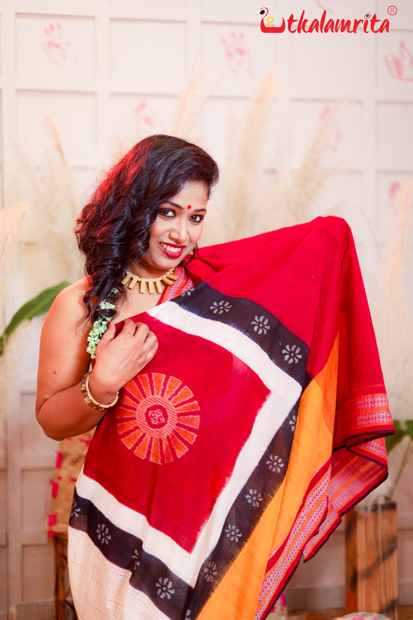 Sachipar With Kathifera Sambalpuri Cotton Saree