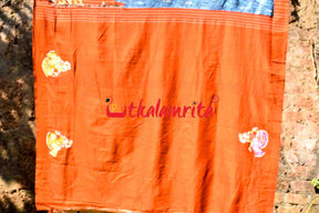 Boita Pattachitra Tussar Silk Saree