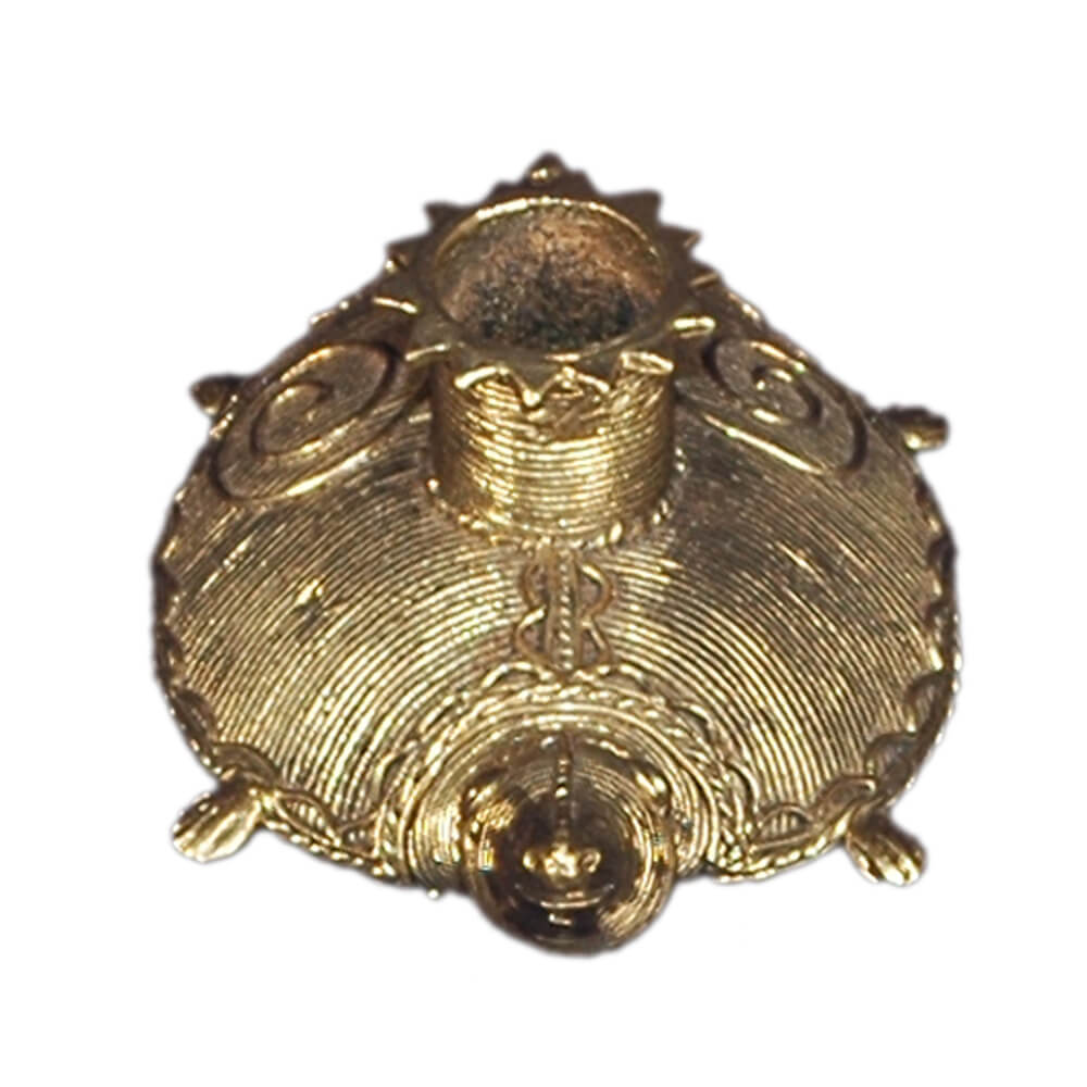 Turtle Dhokra Candle Stand