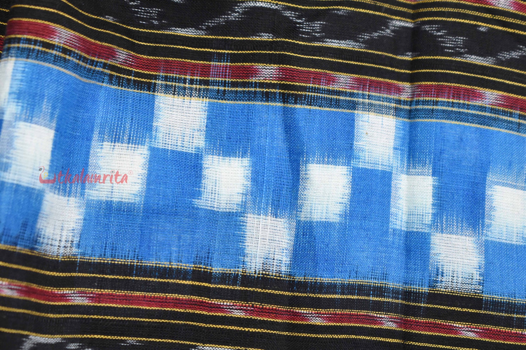 Sky Blue Madhupuri (Fabric)