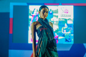 Jodi Sankha, Boita & Ducks Khandua Cotton Saree