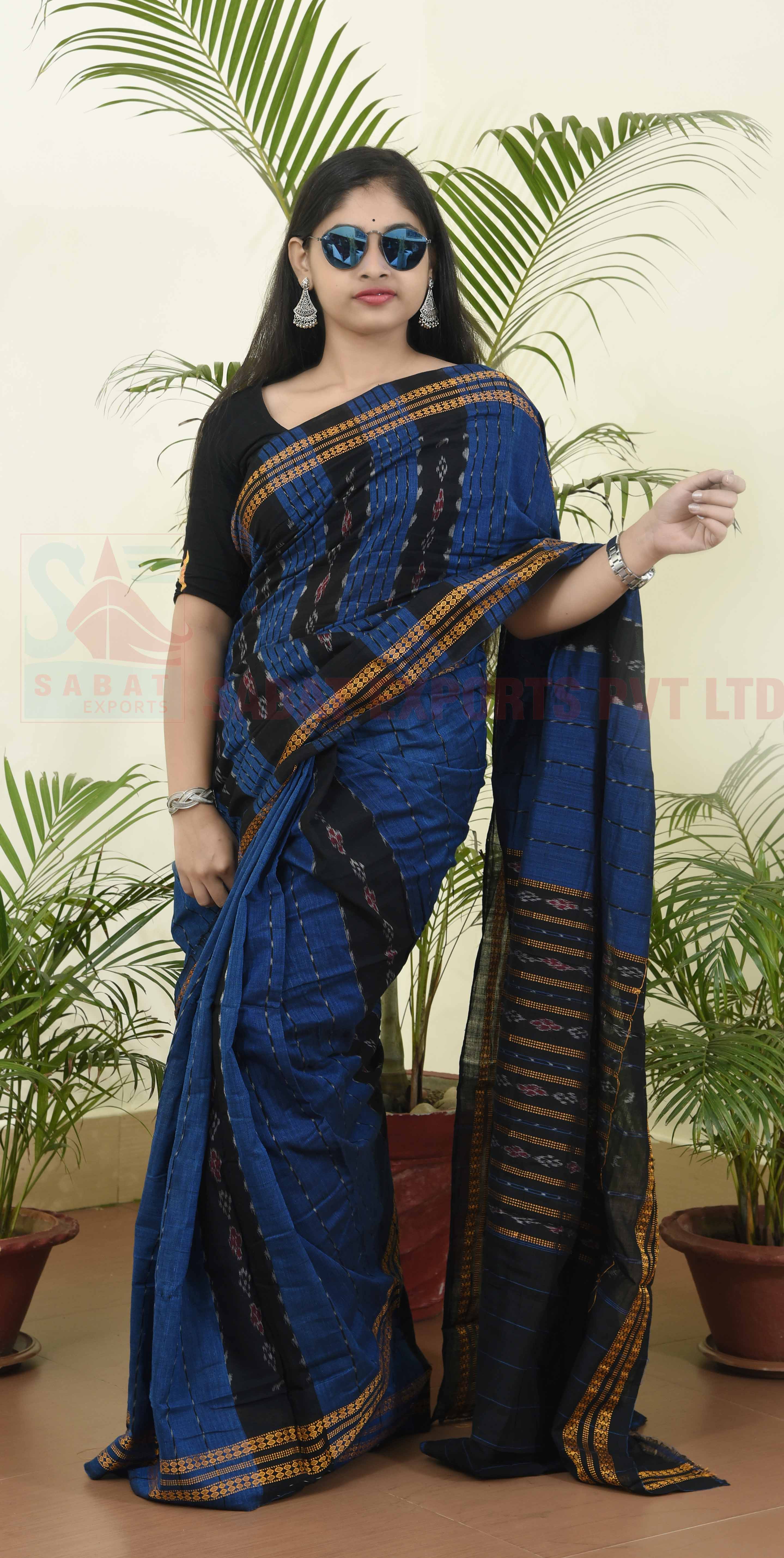 Blue Maala Bandha Ghagara