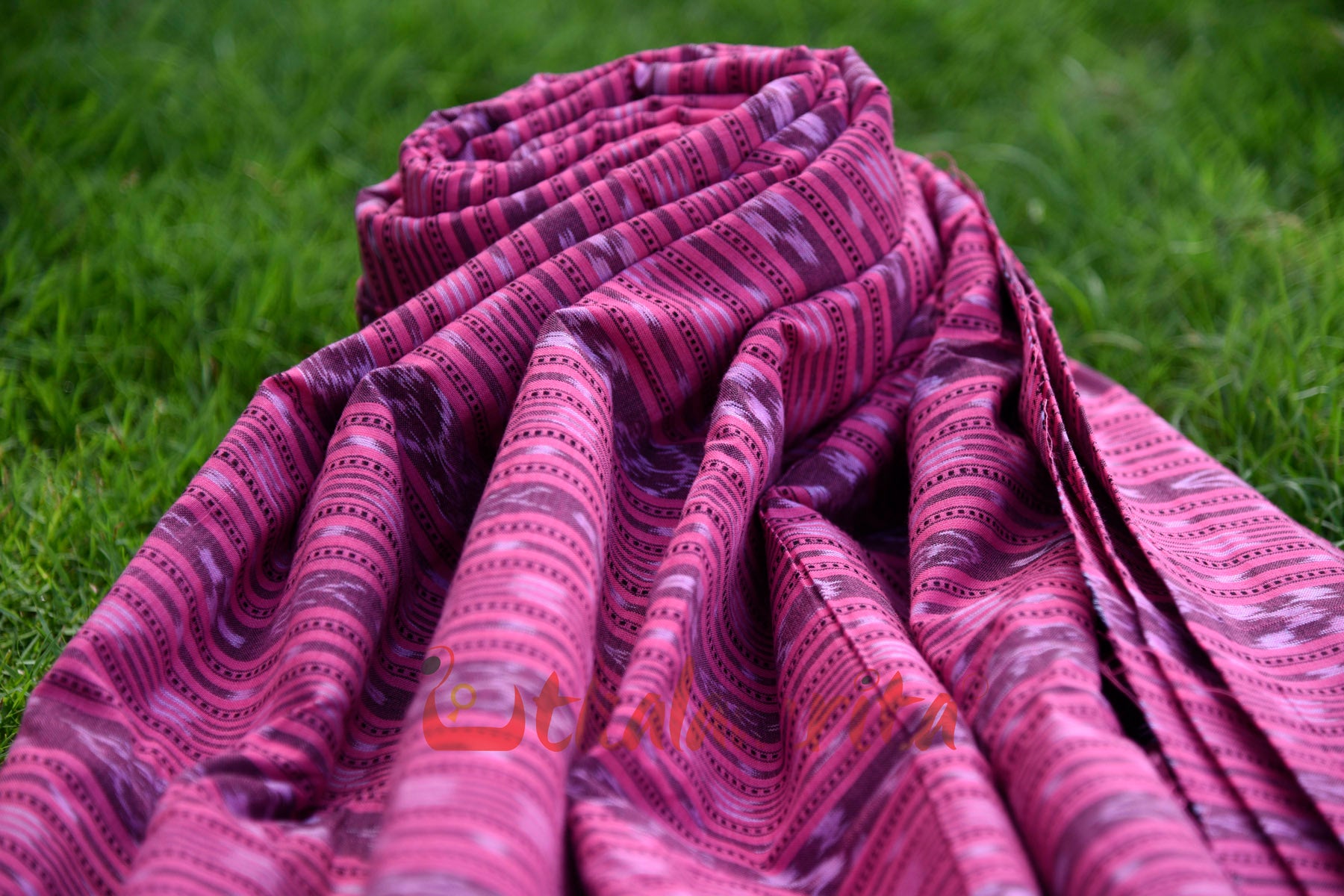 Pink Ikat (Fabric)