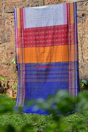 Triple Border Kathifera Cotton Saree