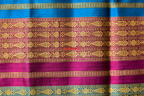 Floating Fishes Khandua Silk Saree