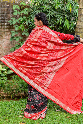 Haathi Sambalpuri Silk Saree