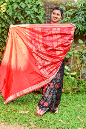 Haathi Sambalpuri Silk Saree