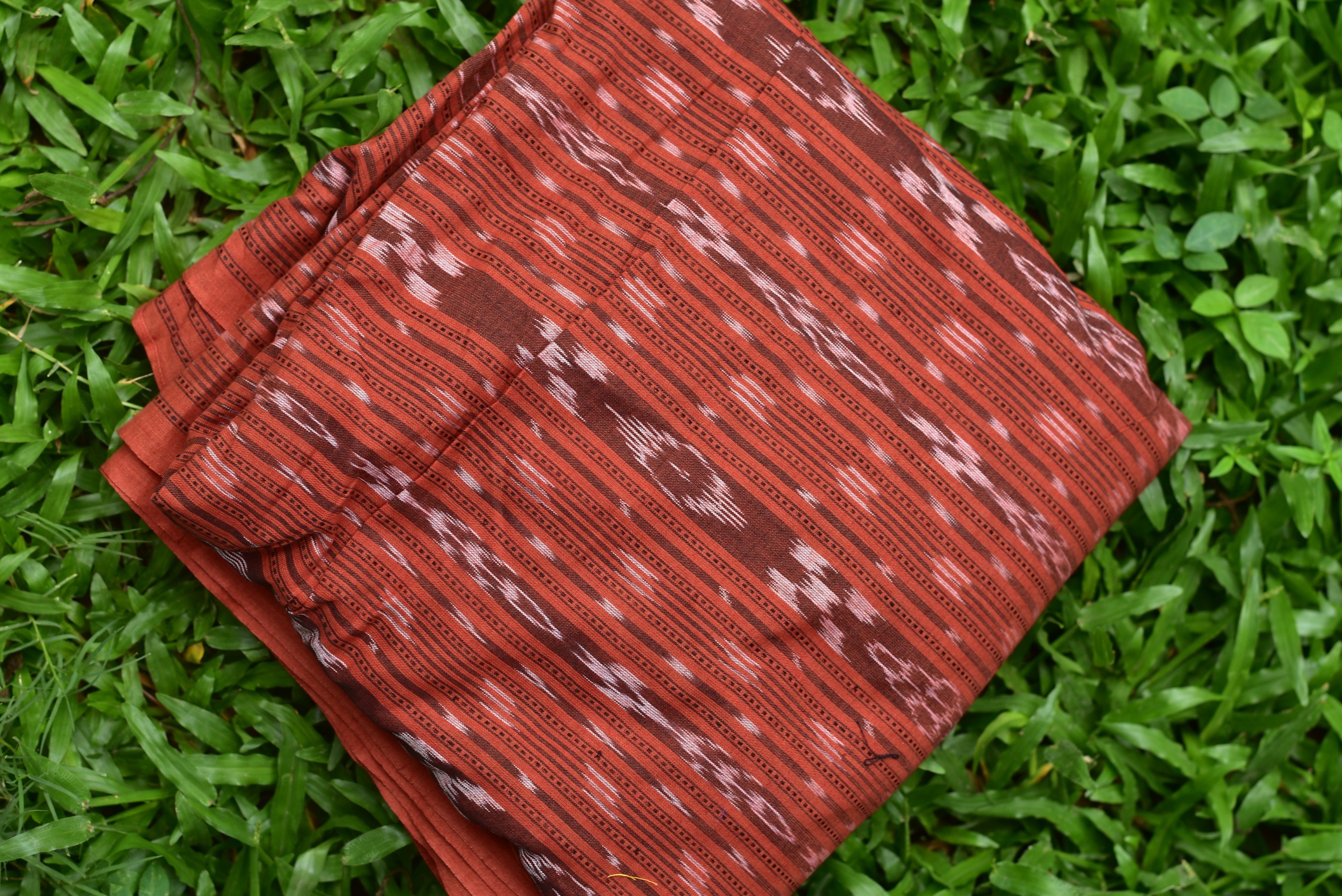 Rust Ikat (Fabric)