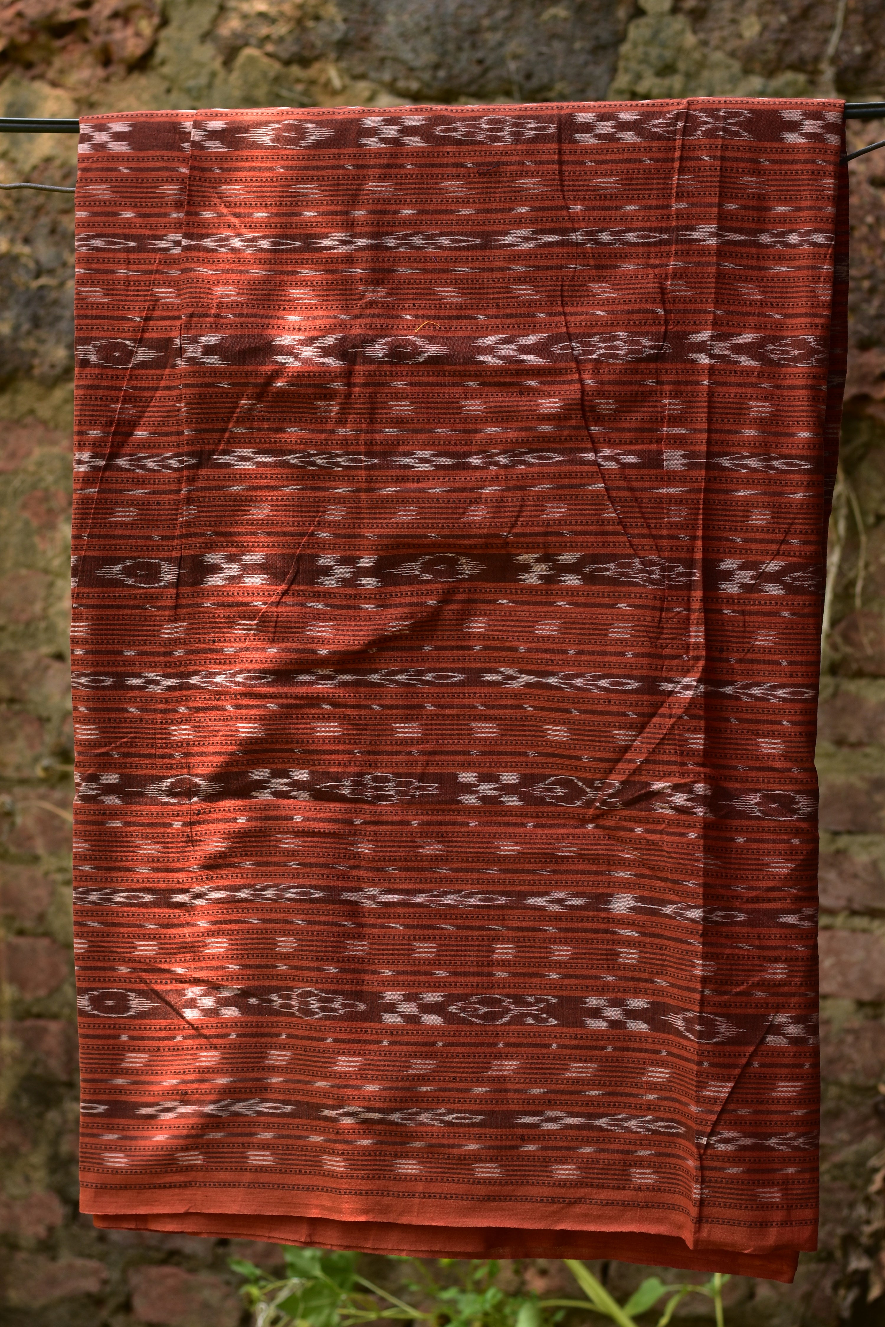 Rust Ikat (Fabric)