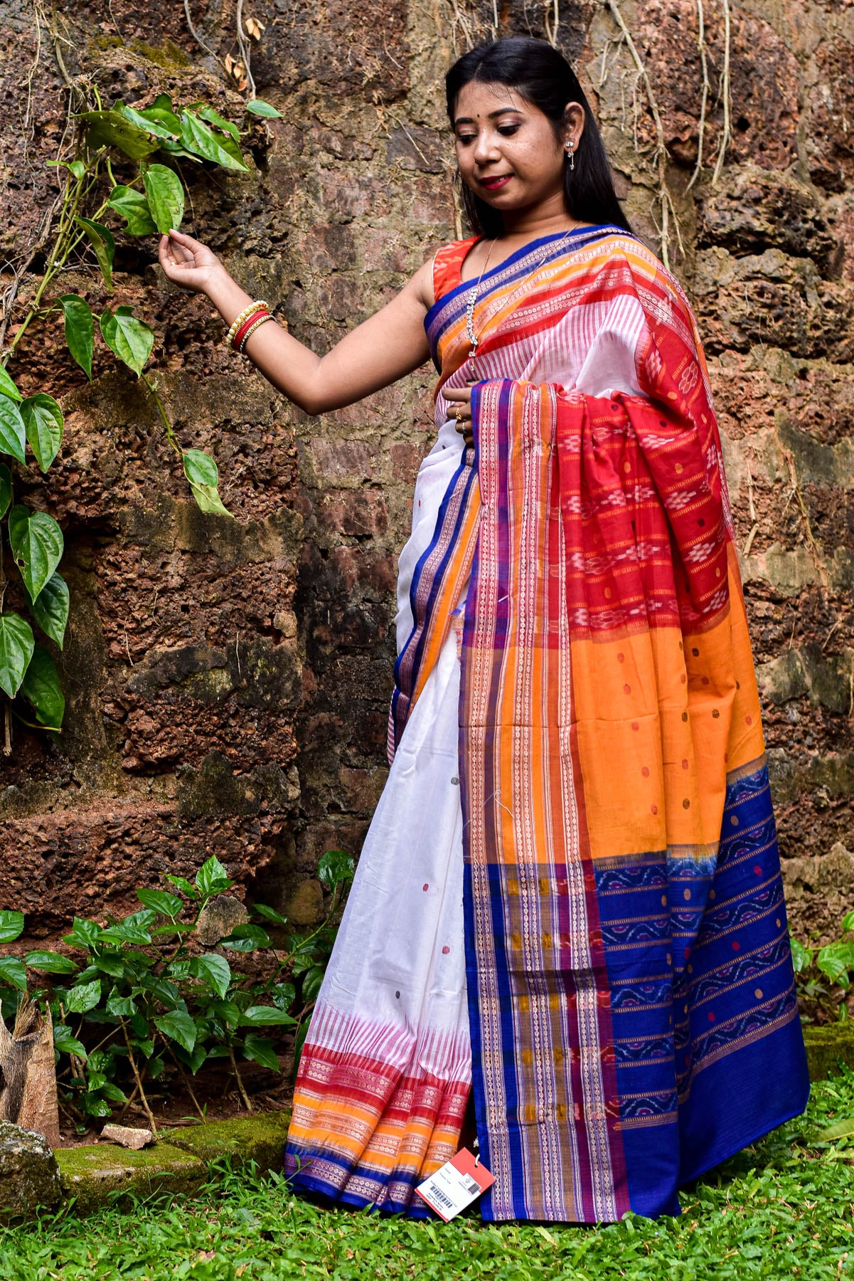 Triple Border Kathifera Cotton Saree