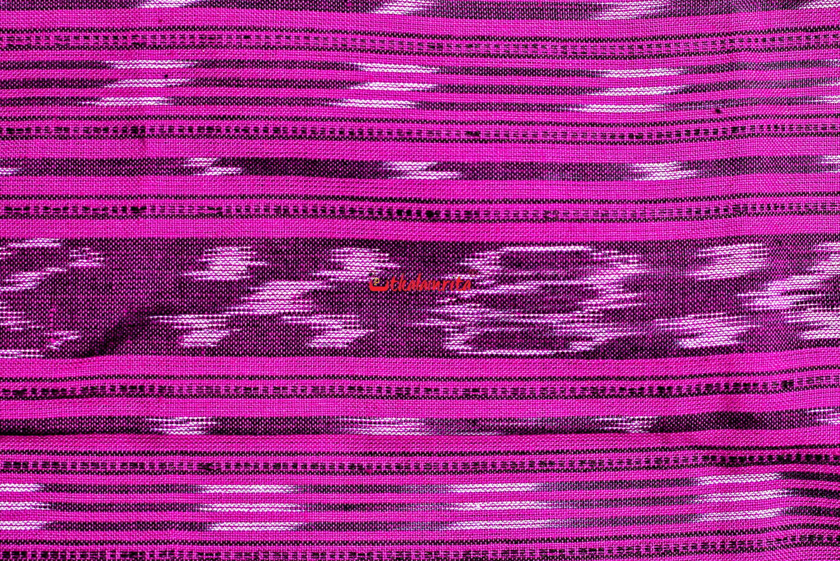 Dark Magenta Ikat (Fabric)