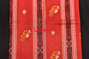 Red Yellow Mayura Bomkai Dress Set