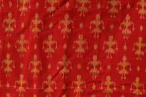 Red Golden Tribal Dot (Fabric)