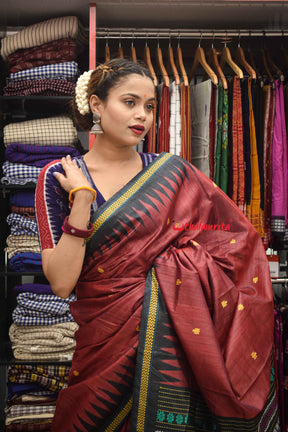 Berry Gopalpur Tussar Silk Saree